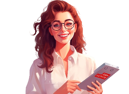 Девушка с планшетом - Опрос