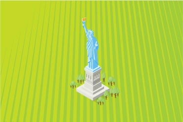 Изображение мужчины на баннере