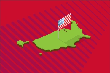 Изображение мужчины на баннере