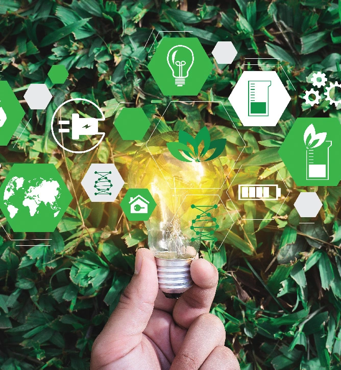 Изображение мужчины на баннере