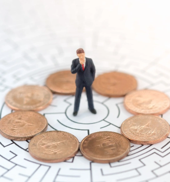 Изображение мужчины на баннере