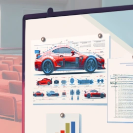 Изображение мужчины на баннере