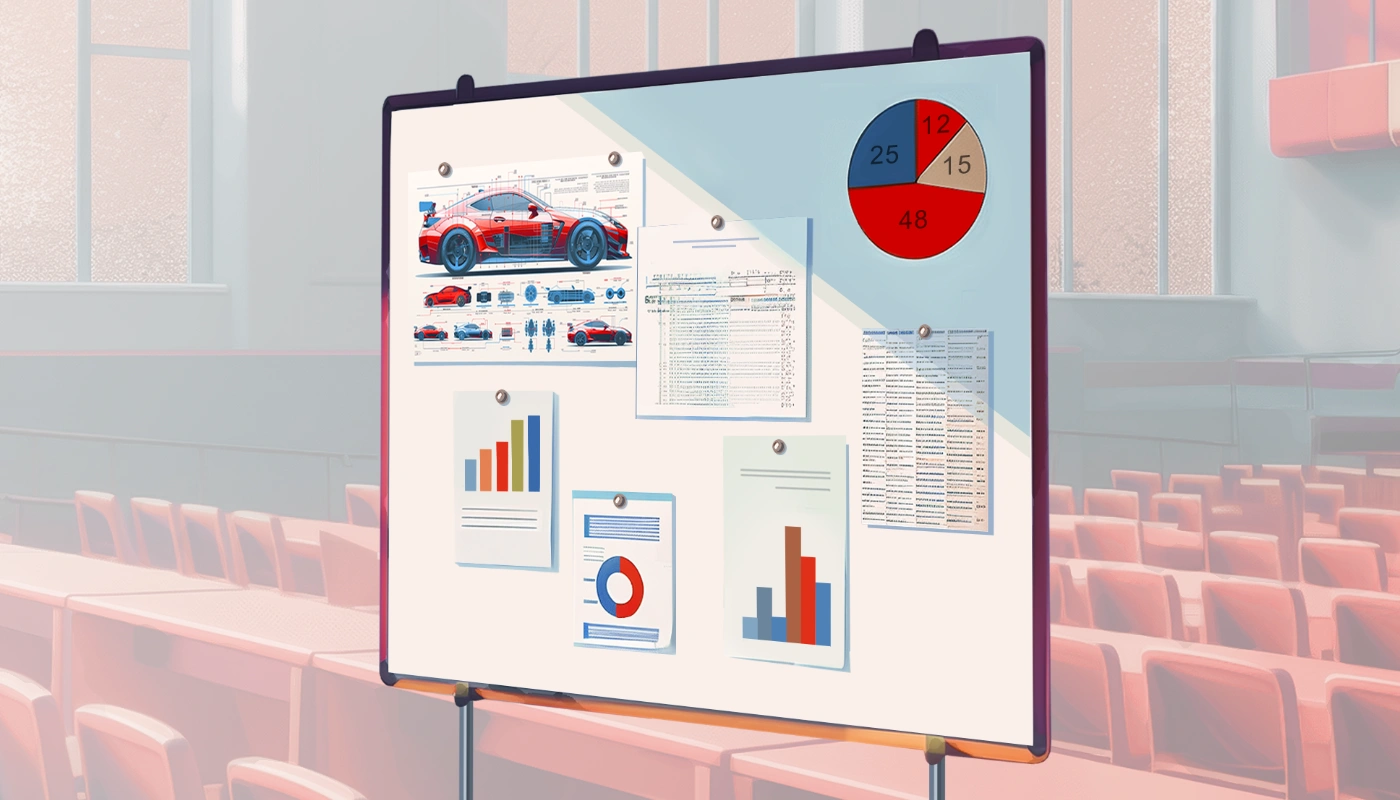 Изображение мужчины на баннере