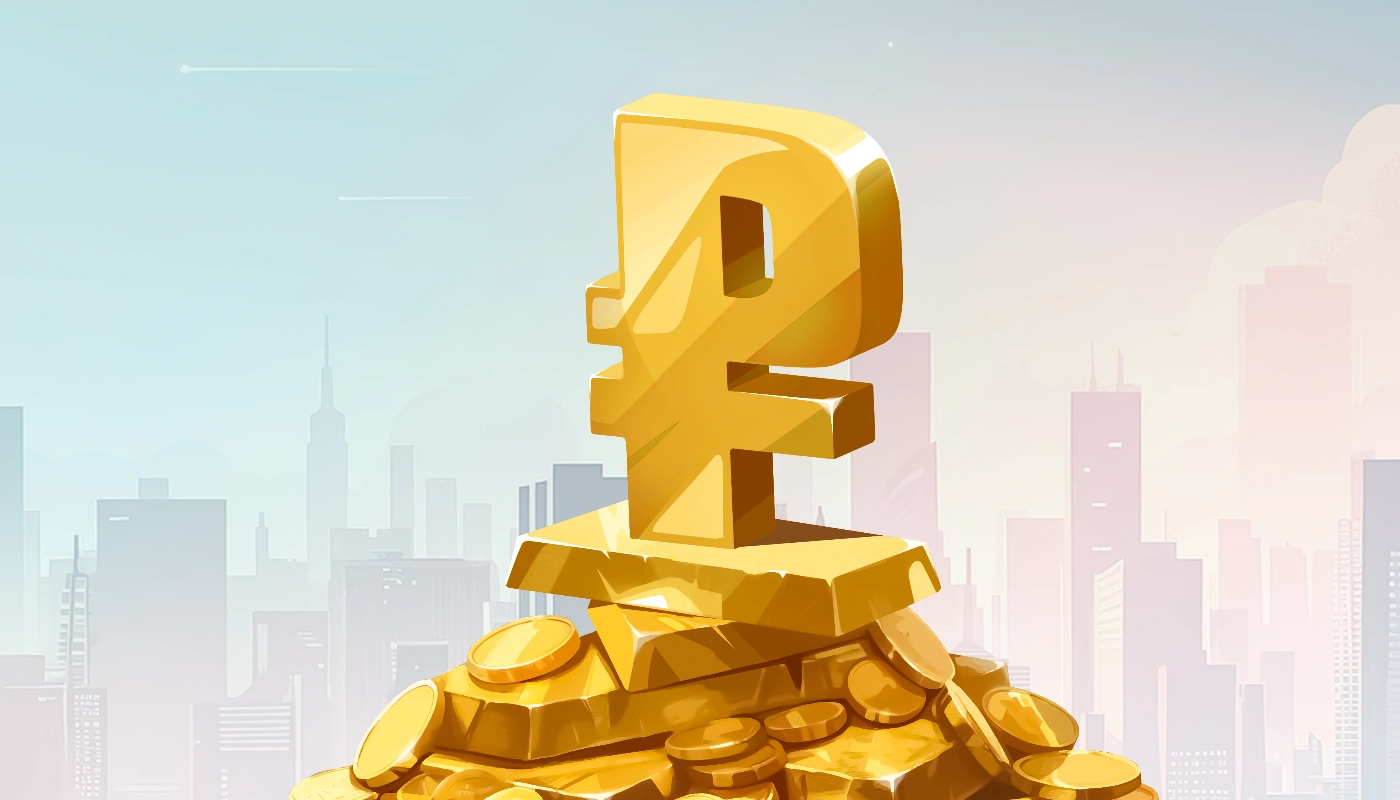 Изображение мужчины на баннере