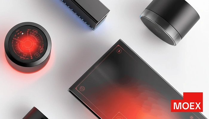 Изображение мужчины на баннере